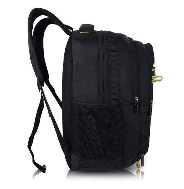 Half Moon Strike 35L Unisex Spacious School/Laptop/College/Office Travel Backpack Bag for Men Women Boys & Girls with 15.6 inch Padded Laptop Compartment & Multiple Pockets - Image 4